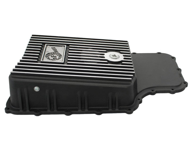 وعاء ناقل الحركة aFe Power باللون الأسود الميكانيكي 11-14 Ford 6R140 Trucks V8 6.7L (td)