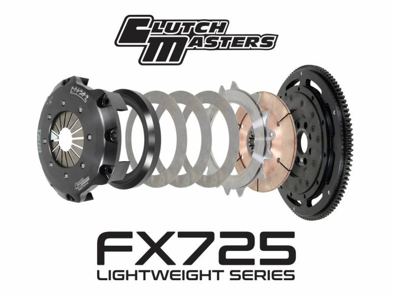 مجموعة قابض واحدة من Clutch Masters لسيارة BMW E36 725 Race موديل 95-00 مع إطار أمامي من الألومنيوم ولوحة ضغط