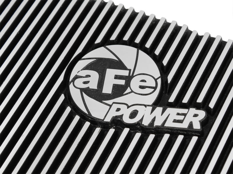 غطاء ناقل الحركة aFe Power Pan مصنوع آليًا من مادة COV Trans Pan لشاحنات دودج ديزل 07.5-11 L6-6.7L (td) مصنوع آليًا