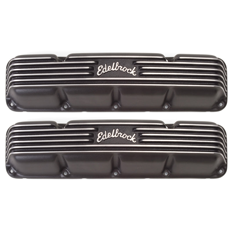 غطاء صمام Edelbrock Classic Series AMC/Jeep 1967-91 290-401 CI V8 أسود