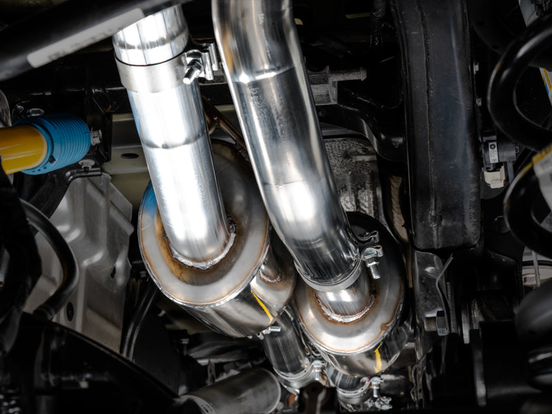 تعديل AWE 2021 RAM 1500 TRX 0FG Cat-Back Exhaust Tips - Diamond Black