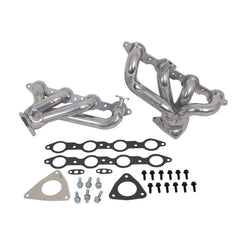 أنابيب عادم قصيرة الطول من BBK Camaro Firebird LS1 موديل 01-02 - سيراميك فضي مقاس 1-3/4