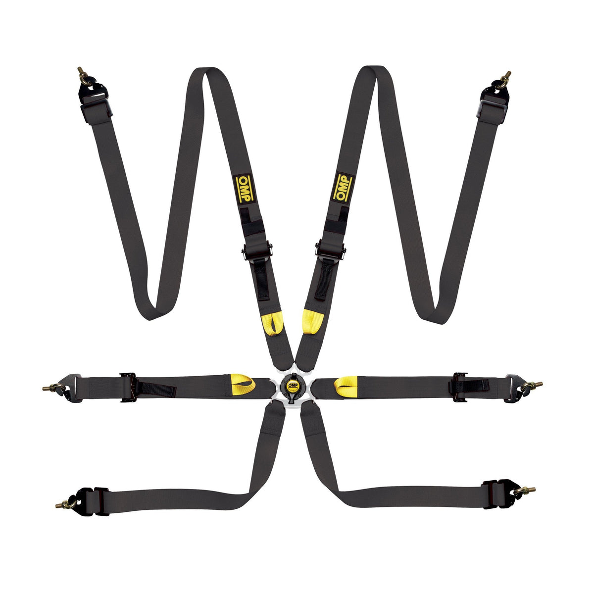 OMP First 2" 6 Point Harness - FIA Approved