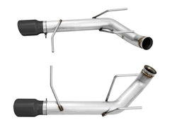 نظام عادم AWE Tuning S197 Mustang GT Axle-back - إصدار Track Edition (أطراف باللون الأسود الماسي)