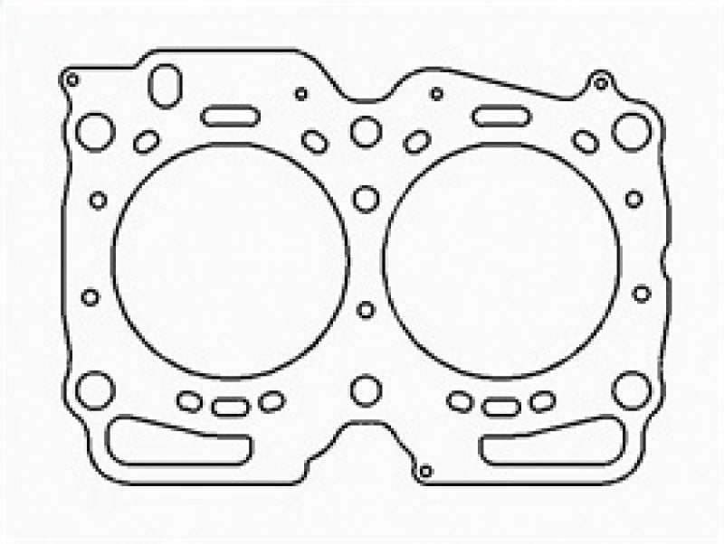 محرك كوميتيك سوبارو EJ22E مقاس 98 مم و0.040 بوصة وحشوة رأس MLS SOHC 16V