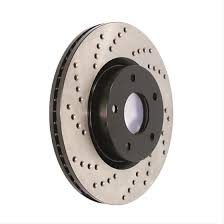 Centric Performance 12-16 F10 M5 Brake Rotor Drilled Front Right