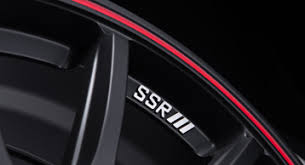 SSR GTV05 5x114.3 17x7.0 Offset 42 Flat Black w/ Red Line
