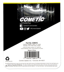 مجمع رأس نحاسي مقاس 3.0 بوصة من Cometic - منفذ DIA مقاس 0.043 بوصة/دائرة برغي مقاس 3.875 بوصة