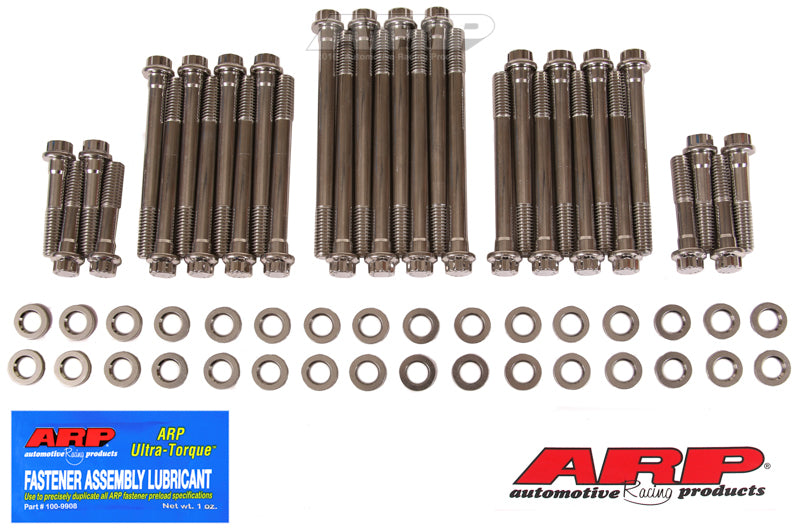 طقم مسامير رأسية ARP Big Block Chevy مع رؤوس دارت 12 نقطة - فولاذ مقاوم للصدأ