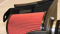 نظام سحب هواء معدني ثلاثي الأبعاد EcoBoost DryTech 3D من Corsa Apex 17-18 Ford F-150 3.5L