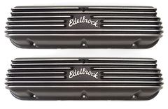 غطاء صمام Edelbrock Classic Series Ford 1962-95 221 351W V8 أسود