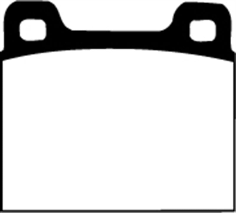 وسادات فرامل أمامية من Yellowstuff (قرص أمامي صلب) (EBC 64-69 Porsche 911 2.0 (M Caliper) (قرص أمامي صلب)