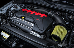 تعديل AWE لـ Audi RS3 / TT RS S-FLO مدخل هواء مفتوح من ألياف الكربون