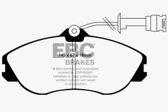 وسادات فرامل EBC Greenstuff 2000 Series Sport