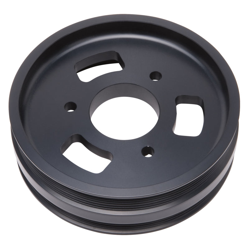 بكرة Edelbrock Pulley Crank Drive Pulley Ls Dual Quad Truck Offset