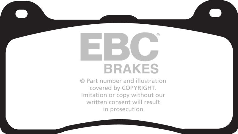 وسادات فرامل EBC Wilwood Dynapro Lug Mount Caliper Greenstuff