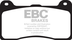 وسادات فرامل EBC Wilwood Dynapro Lug Mount Caliper Greenstuff