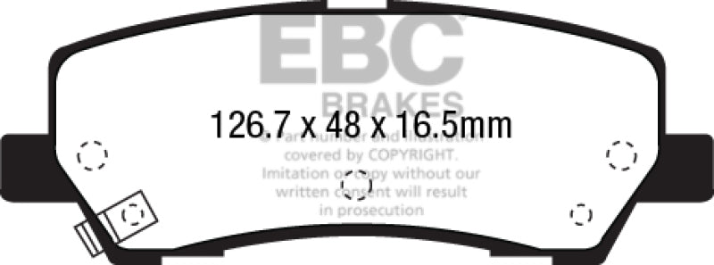 وسادات فرامل EBC Greenstuff 2000 Series Sport