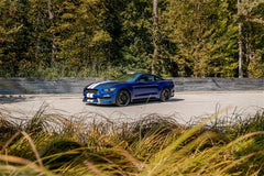 كورسا 2015-2020 فورد موستانج GT350/R 5.2 لتر V8 مزدوج خلفي كات باك - مخرج خلفي مزدوج من الفولاذ المقاوم للصدأ