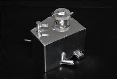 Weapon R 12 Fiat 500 1.4L 4cyl Polished Alum Coolant Tank (w/ Pressure Cap)