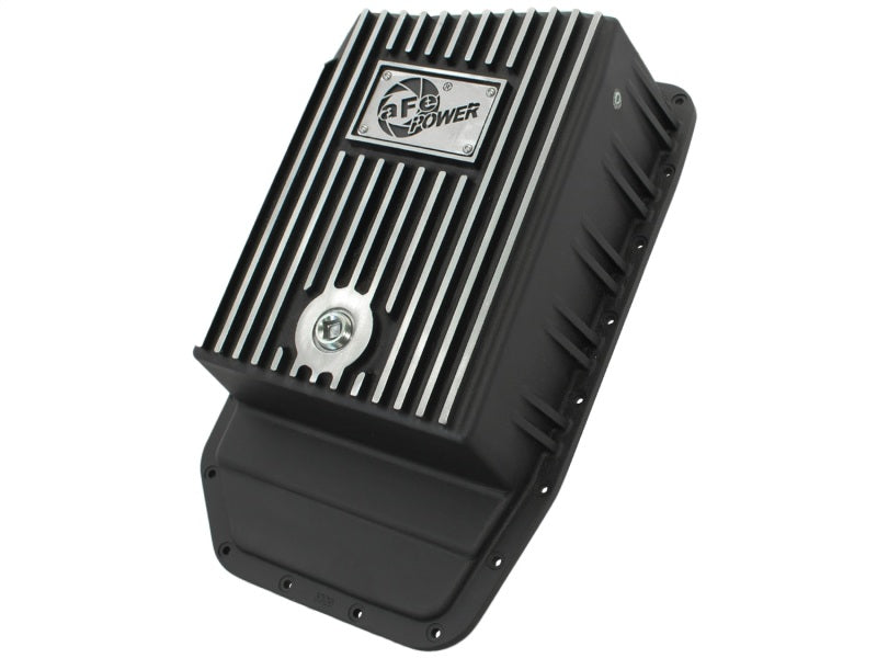وعاء ناقل الحركة aFe Power باللون الأسود الميكانيكي لشاحنات Ford 6R80 F-150 موديل 09-14