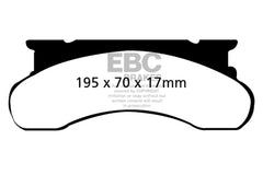 وسادات الفرامل الأمامية من Yellowstuff لسيارة Ford Econoline E250 4.6 موديل EBC 77-91