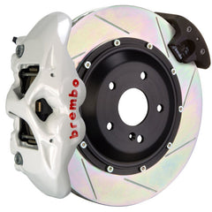 Brembo 06-09 997.1 GT3 Front GT BBK 6 Piston Cast 380x34 2pc Rotor Slotted Type3-White
