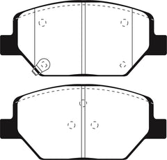 EBC 2015+ Chevrolet Camaro 3.6L Bluestuff Front Brake Pads