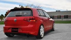 كورسا 14-15 فولكس واجن GTI Mk7 بلاك سبورت 3.0 بوصة مخرج خلفي مزدوج مع أطراف Pro-Series واحدة