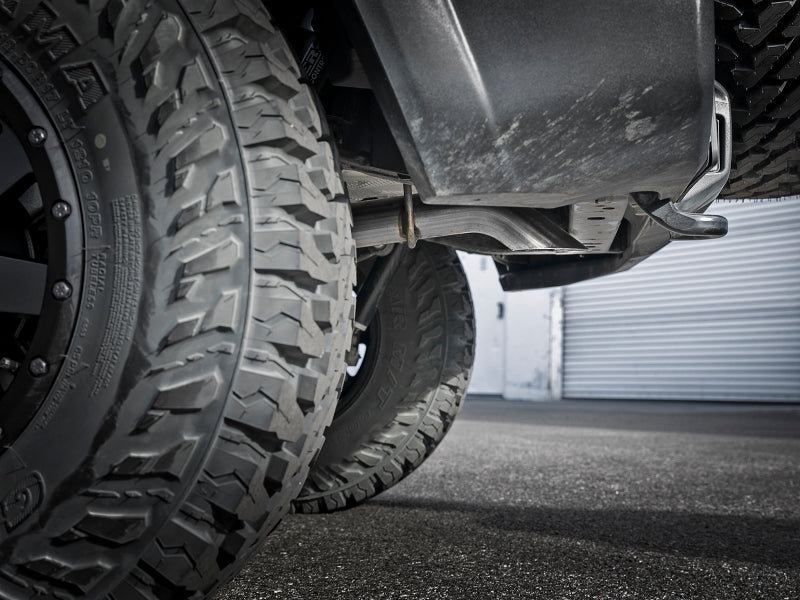 نظام عادم المحور الخلفي aFe MACH Force-Xp بدون طرف لسيارة Jeep Wrangler L4-2.0T / V6-3.6L موديلات 18-20