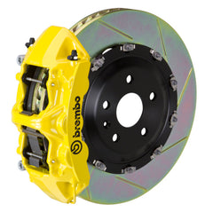 بريمبو 02-05 سلسلة 7 (حتى 3/5 إنتاج) Fr GT BBK 6Pis Cast 380x34 2pc Rotor Slotted Type1-Yellow