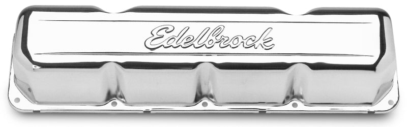 غطاء صمام Edelbrock Signature Series AMC/Jeep 1967-1991 290-401 CI V8 Chrome