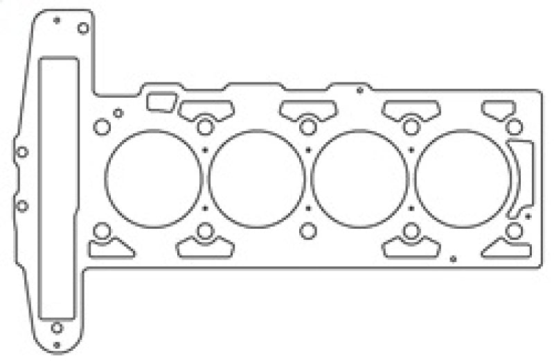 كوميتيك GM Ecotec 2.2L DOHC 89mm Bore .040 inch MLS Head Gasket - محرك L61/L42