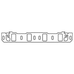 Cometic Ford Windsor .060in Fiber Intake Mani Gskt Set-1.200in x 2.000in Rectangle Port