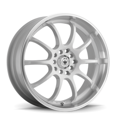Konig Lightning 16x7 8x100/114.3 ET40 White/Machine Lip