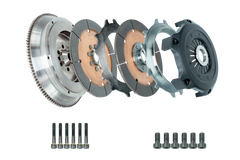 مجموعة قابض DKM 99-03 Audi A3 S3 Quattro MS العضوية ذات القرص المزدوج مع دولاب الموازنة (عزم دوران 660 قدمًا/رطلًا)