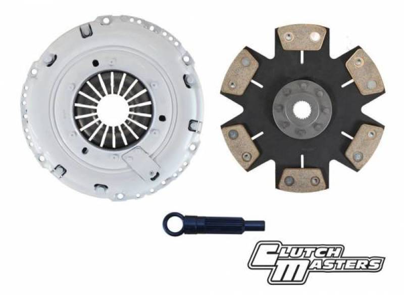 مجموعة القابض السيراميكية الصلبة ذات الستة أقراص من Clutch Masters 12-17 Ford Focus 2.0L FX400 شديدة التحمل