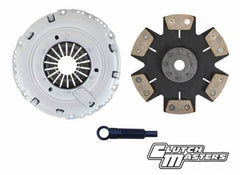 مجموعة القابض السيراميكية الصلبة ذات الستة أقراص من Clutch Masters 12-17 Ford Focus 2.0L FX400 شديدة التحمل