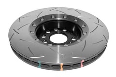 DBA 12-13 Volkswagen Golf R Front 5000 Series Slotted Rotor with Black Hat