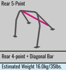 Cusco Safety21 Roll Cage 2-Pssgr 5-Point Nissan GT-R (R33) (S/O / No Cancel)