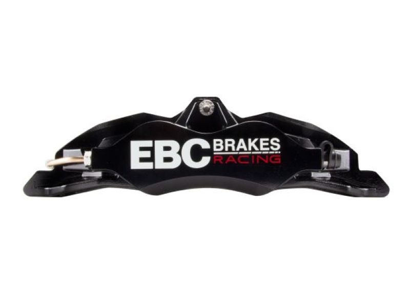 EBC Racing 05-11 Ford Focus ST (Mk2) أمامي أيمن Apollo-4 أسود