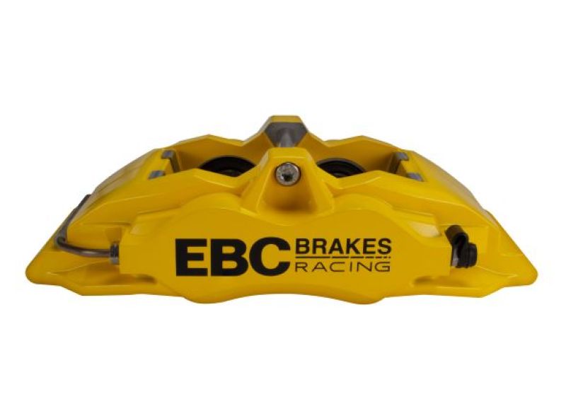 EBC Racing 05-11 Ford Focus ST (Mk2) الفرجار الأمامي الأيسر Apollo-4 الأصفر