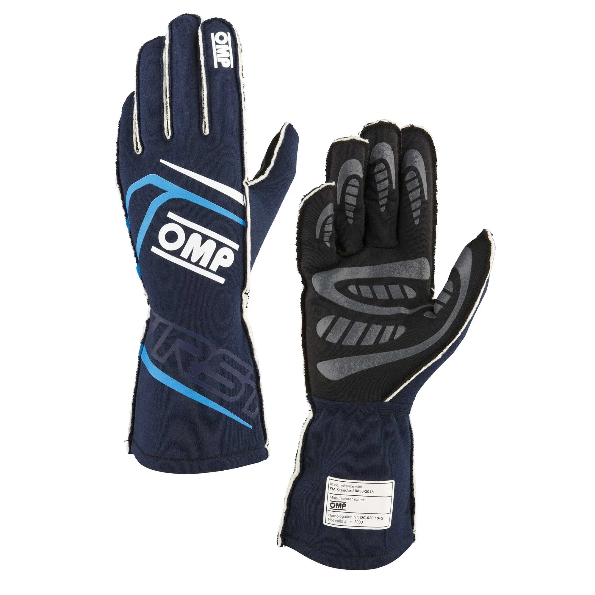 OMP First Racing Gloves - FIA Approved