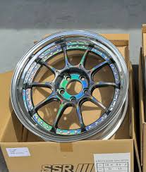 SSR Professor SP5 18x10.5 +35 MD 5/114.3 Spectrum Silver Wheel *SPECIAL ORDER-NO CANCELLATION*
