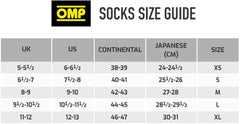 OMP First Socks - FIA Approved