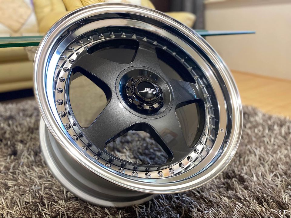 SSR Professor SP6 18x9.5 +18 SL 10x112/114.3 *Titan Silver Wheel *SPECIAL ORDER-NO CANCELLATION*