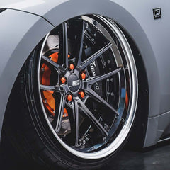 SSR Reiner Type-10R 18x10 +15mm Offset HP 5x100 Super black Coat Wheel (S/O - NO CANCEL)