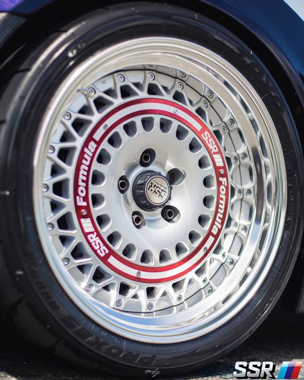 SSR Formula Aero Mesh 18X9.0 +06 Offset HP-Disk 5x114.3 White Wheel (S/O - NO CANCEL)