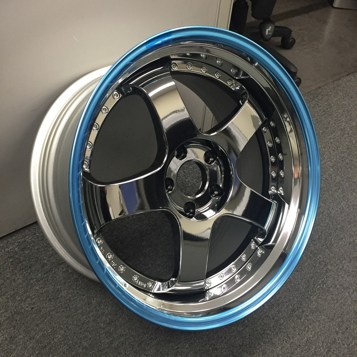 SSR Professor SP1 18x10.5 / -13 HP / 5-114.3- Super Black Coat Wheel *SPECIAL ORDER NO CANCELLATION*