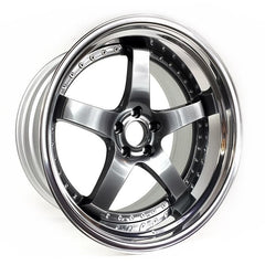 SSR Professor SP4 18x10.5 +43 SL 5/114.3 Titan Silver Wheel *SPECIAL ORDER-NO CANCELLATION*